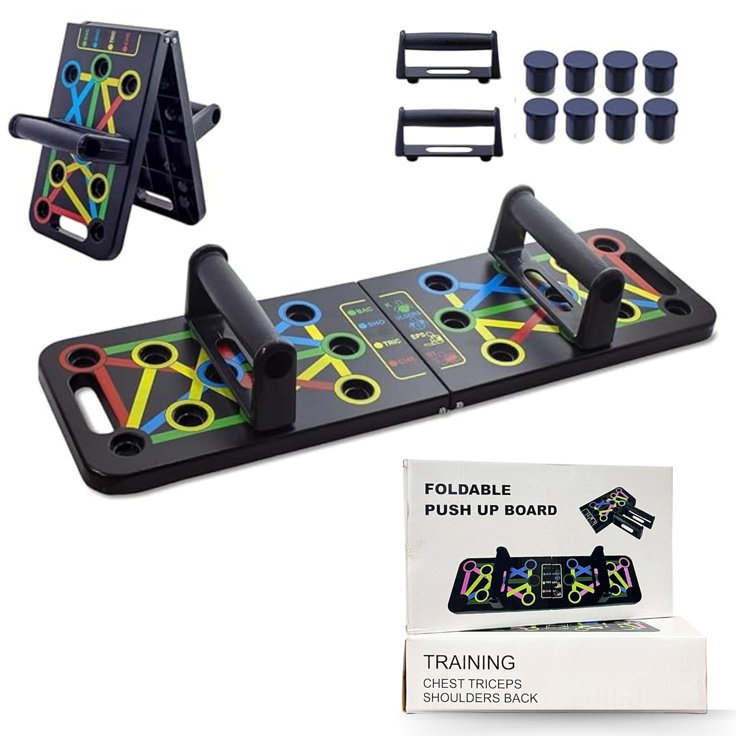 Premium 15 In 1 Pushup Board: Gym Equipment for Home Workout